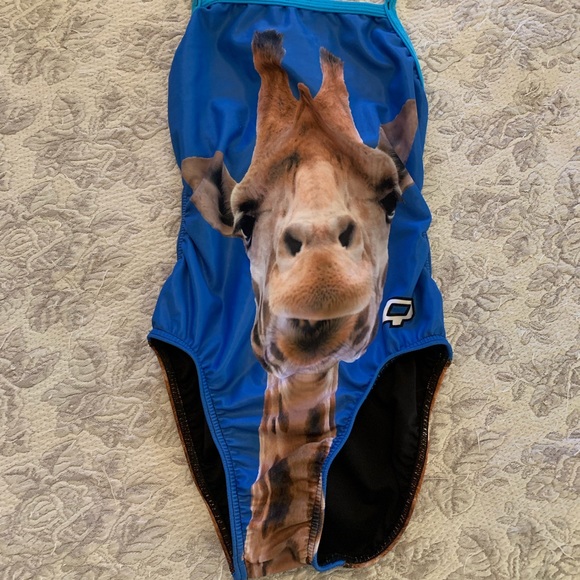 Q Swimwear Other - Adorable Q Swimwear giraffe practice suit, size 26